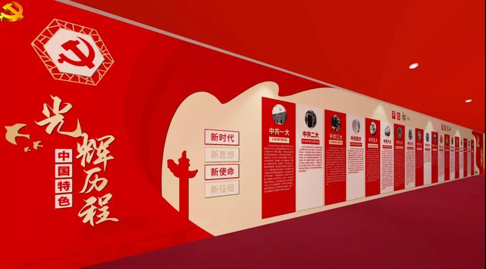 VR虚拟党史成就展